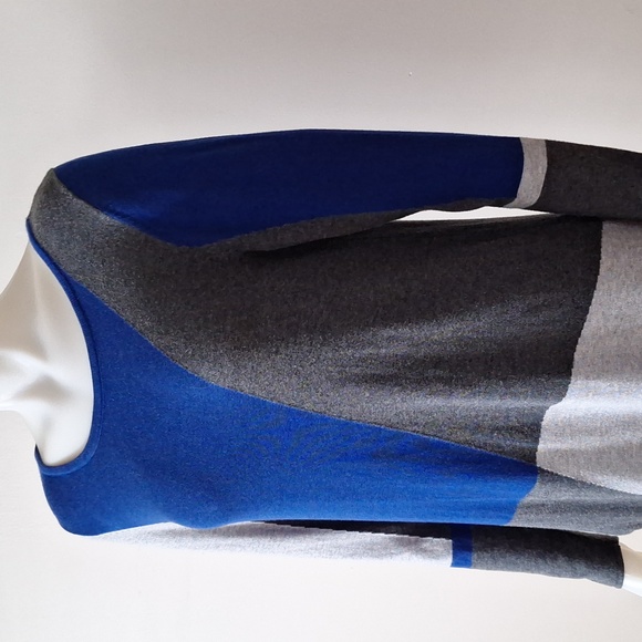 Ricki's Long Colour Block Sweater Cotton Blend - Picture 2 of 6